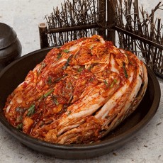 국산배추포기김치